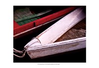 Framed Wooden Rowboats VI