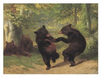 Framed Dancing Bears