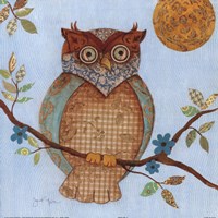 Framed Wise Owl I