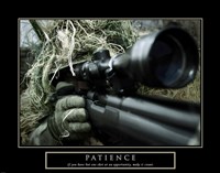 Framed Patience - Military Man