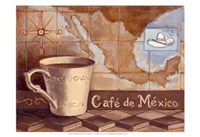 Framed Cafe de Mexico