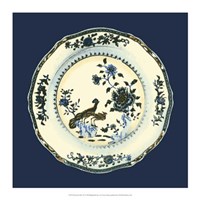 Framed Porcelain Plate IV