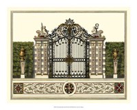 Framed Grand Garden Gate II