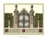 Framed Grand Garden Gate III