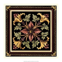 Framed Decorative Tile Design I