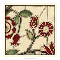 Framed Floral Mosaic II