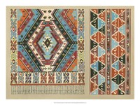 Framed Turkish Carpet Design