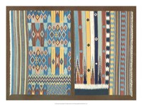Framed Indian Carpet Design