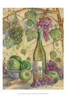 Framed Wine with Apples