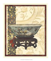 Framed Asian Tapestry III