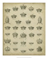 Framed Heraldic Crowns & Coronets V