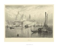 Framed Vintage Venice