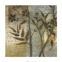 Framed Wildflower Tapestry I