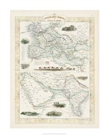 Framed Overland Routes- India & China