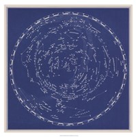 Framed Stars & Constellations Chart