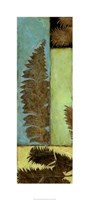 Framed Fossilized Ferns II