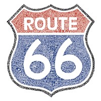 Framed Legendary Route 66