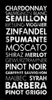 Framed Wine List II