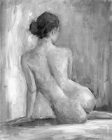 Framed Figure in Black & White I