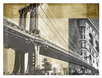 Framed Metropolitan Collage II