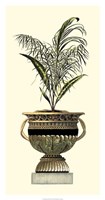 Framed Elegant Urn with Foliage II