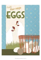 Framed Free-Range Eggs