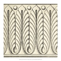 Framed Ornamental Tile Motif IX