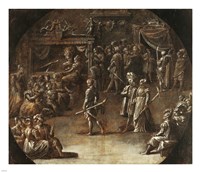 Framed Marriage of a Patrician Couple