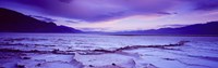 Framed Salt Flat at Sunset, Death Valley, California (horizontal)