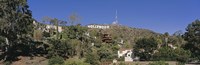 Framed USA, California, Los Angeles, Hollywood Sign at Hollywood Hills