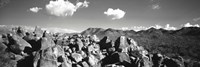 Framed Boulders on a landscape, Saguaro National Park, Tucson, Pima County, Arizona, USA