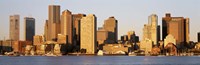 Framed Sunrise, Skyline, Boston, Massachusetts, USA