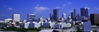 Framed Atlanta, Georgia (bright blue sky)