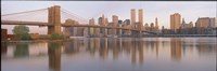 Framed Brooklyn Bridge Manhattan New York City NY