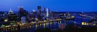 Framed Pittsburgh from Mount Washington