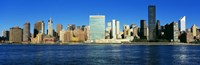 Framed New York Ciry Skyline (horizontal)