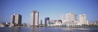 Framed New Orleans skyline, Louisiana