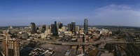 Framed Aerial view of a city, Dallas, Texas, USA