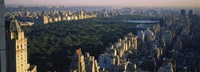 Framed Central Park and Manhattan, New York City