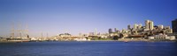 Framed Sea with a city in the background, San Francisco, California