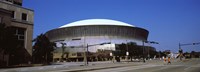 Framed Low angle view of a stadium, Louisiana Superdome, New Orleans, Louisiana, USA