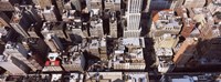 Framed Skyscraper roof tops, Manhattan, New York City, New York State, USA