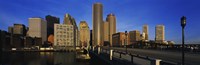Framed Skyscrapers in a city, Boston, Massachusetts, USA