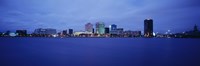 Framed Buildings on the waterfront, Norfolk, Virginia, USA