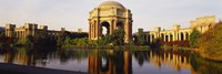 Framed Buildings at the waterfront, Palace Of Fine Arts, San Francisco, California, USA