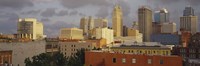 Framed Kansas City, Missouri Skyline