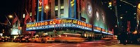 Framed Manhattan, Radio City Music Hall, NYC, New York City, New York State, USA