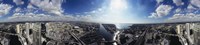 Framed 360 degree view of a city, Tampa, Hillsborough County, Florida, USA