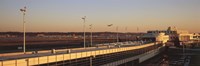 Framed High angle view of an airport, Ronald Reagan Washington National Airport, Washington DC, USA
