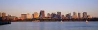 Framed Boston, Massachusetts skyline